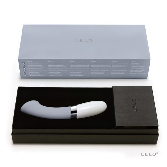 LELO Gigi 2 - Silikon G-punktvibrator (vannblå)