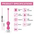 Magic Motion Kegel Master - Smart lilla kegelballer