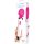 Bodywand Aqua - vanntett massasjevibrator (hvit-rosa)