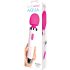 Bodywand Aqua - vanntett massasjevibrator (hvit-rosa)