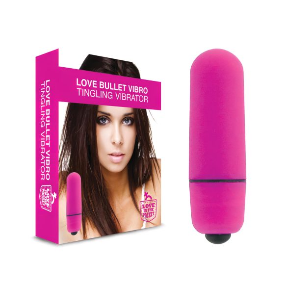 Love Bullet - vanntett minivibrator (rosa)