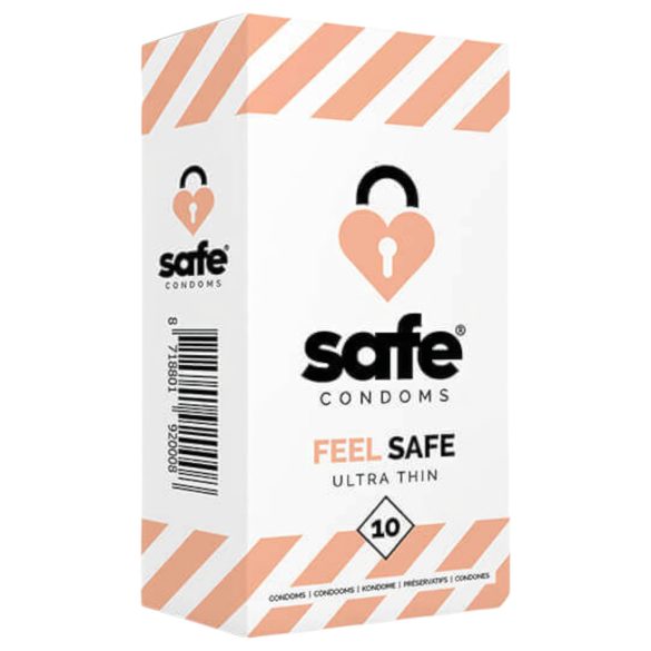 SAFE Feel Safe - tynne kondomer (10 stk)