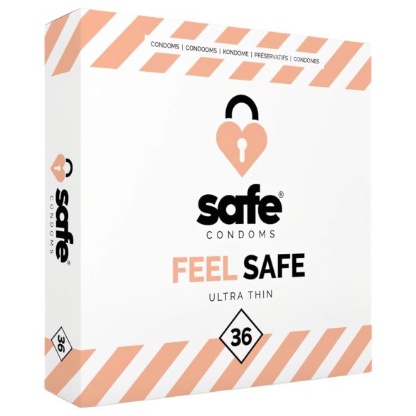 SAFE Feel Safe - Tynne kondomer (36 stk)