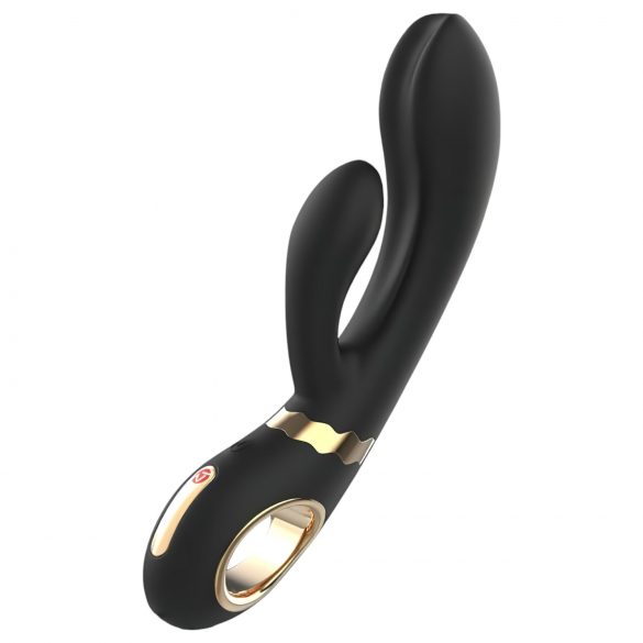 Nomi Tang - oppladbar G-punkt vibrator med klitorisstimulator (svart)