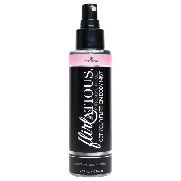 Sensuva Flirtatious kroppsspray - vanilje & feromoner (125ml)