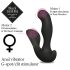 FEELZTOYS Black Jamba - trådløs, varmende analvibrator (svart)