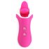 FEELZTOYS Clitella - oppladbar, roterende oralvibrator (rosa)