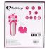 FEELZTOYS Clitella - oppladbar, roterende oralvibrator (rosa)