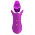 FEELZTOYS Clitella - Oppladbar, roterende oralsexvibrator (lilla)