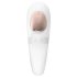 Satisfyer Pro 4 Couples - hvit luftbølgevibrator for par