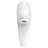 Satisfyer Pro 4 Couples - hvit luftbølgevibrator for par