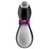 Satisfyer Penguin - oppladbar vanntett klitorisstimulator (svart-hvit)