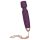 Bodywand Luxe - oppladbar mini vibrator (lilla)