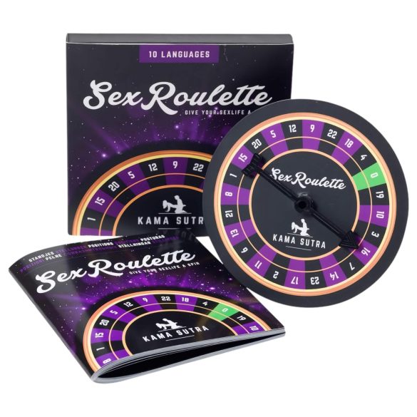 Erotisk roulette Kama Sutra - sexspill (10 språk)