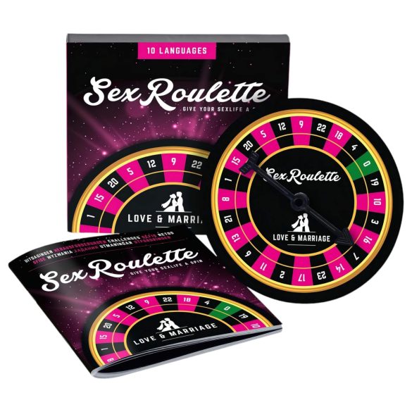 Sex Roulette: Kjærlighet & Ekteskap - Brettspill på 10 språk