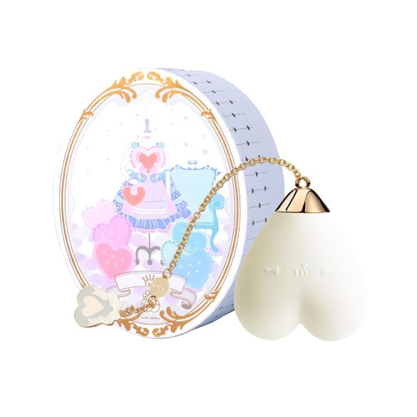 ZALO Baby Heart - smart vanntett klitorisvibrator (hvit)