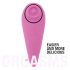 FeelzToys Femmegasm - oppladbar 2-i-1 klitorisvibrator (rosa)