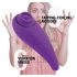 FeelzToys Femmegasm - 2-i-1 klitorisvibrator (lilla)