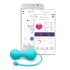 LOVELIFE BY OHMIBOD - KRUSH – smart, oppladbar kegelball (turkis)