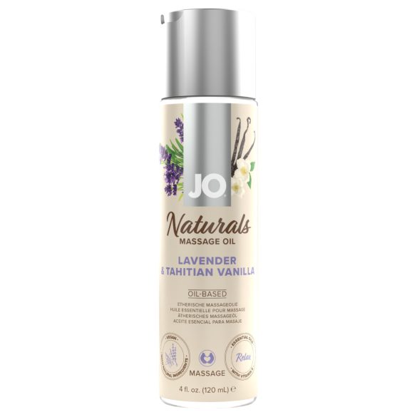 System JO Massasjeolje - Lavendel & Vanilje (120ml)