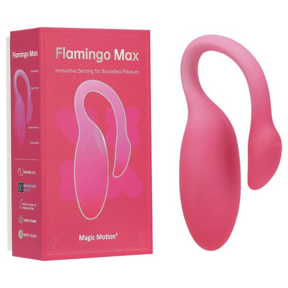 Magic Motion Flamingo Max - Smart Vibrasjons Egg (rosa)